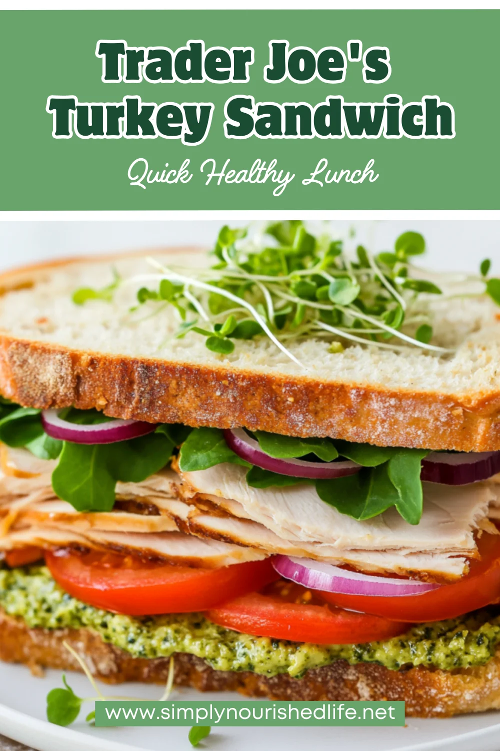Trader Joe'S Turkey Sandwich With Sun-Dried Tomato Focaccia 1 Trader Joe'S Turkey Sandwich