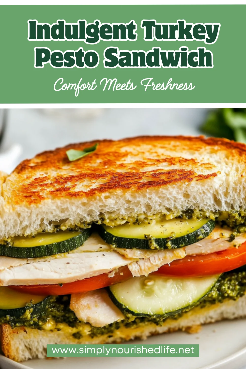 Turkey Pesto Sandwich
