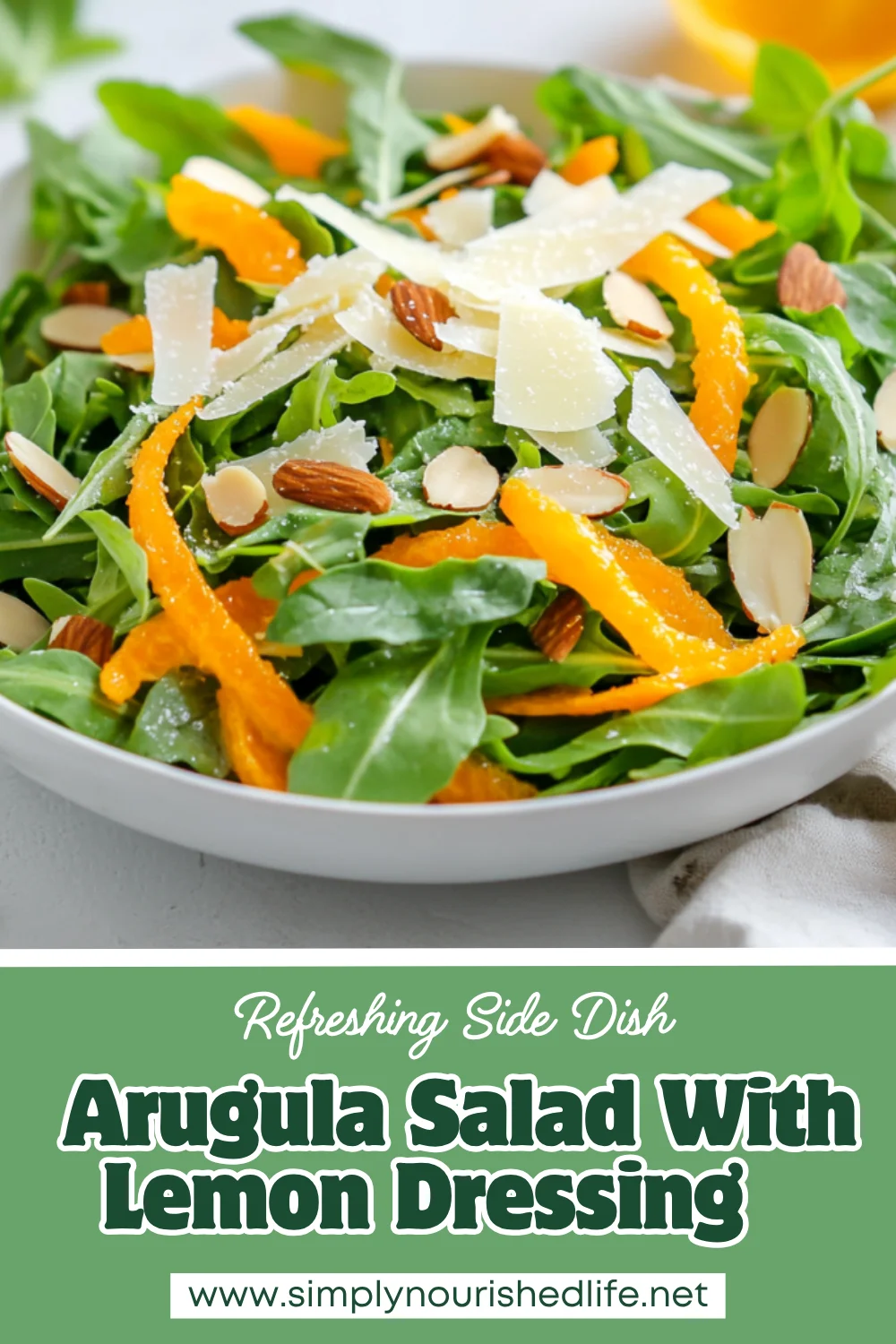Arugula Salad With Lemon Dressing