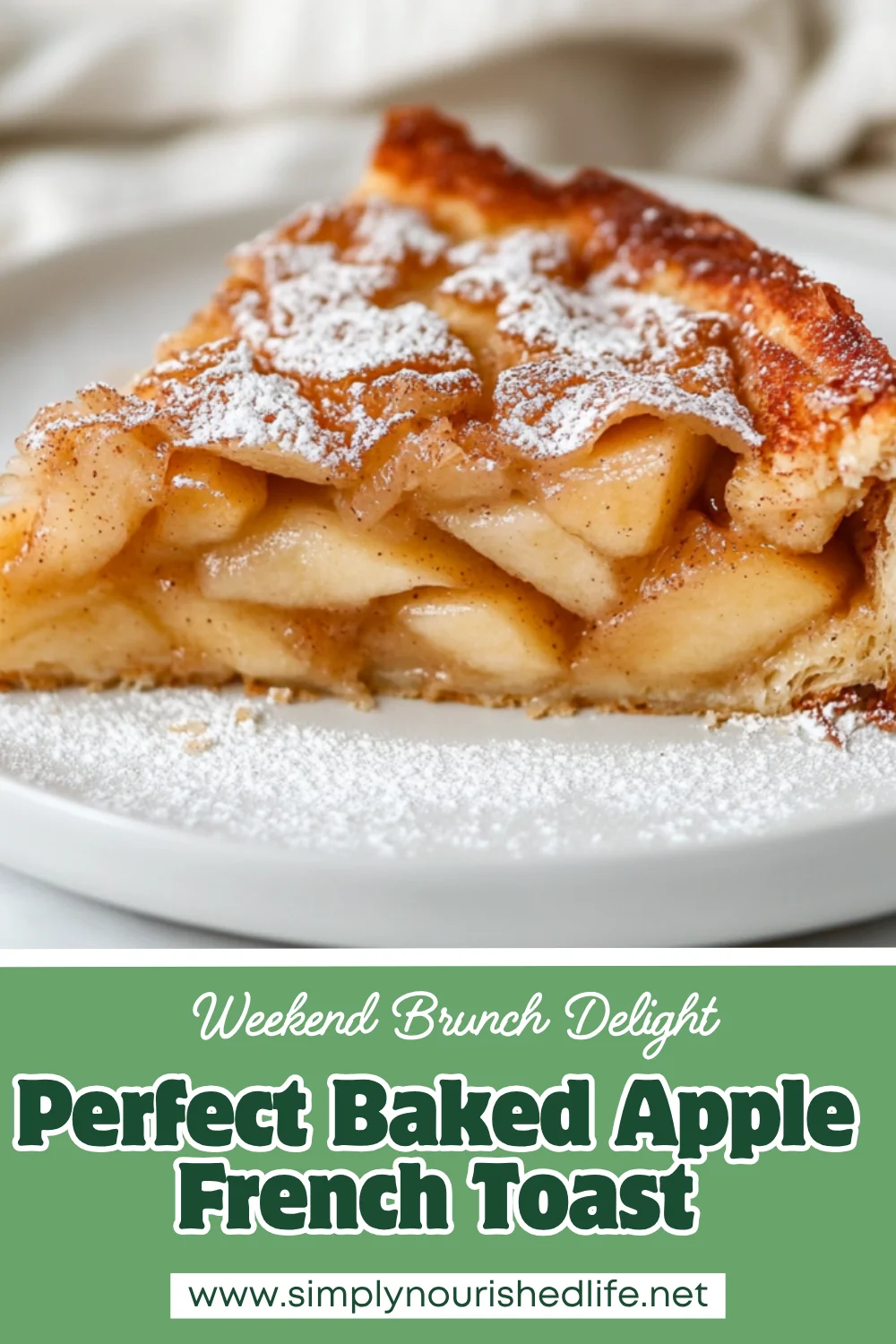 Healthy Baked Apple French Toast Recipe For A Wholesome Breakfast 1 Baked Apple French Toast