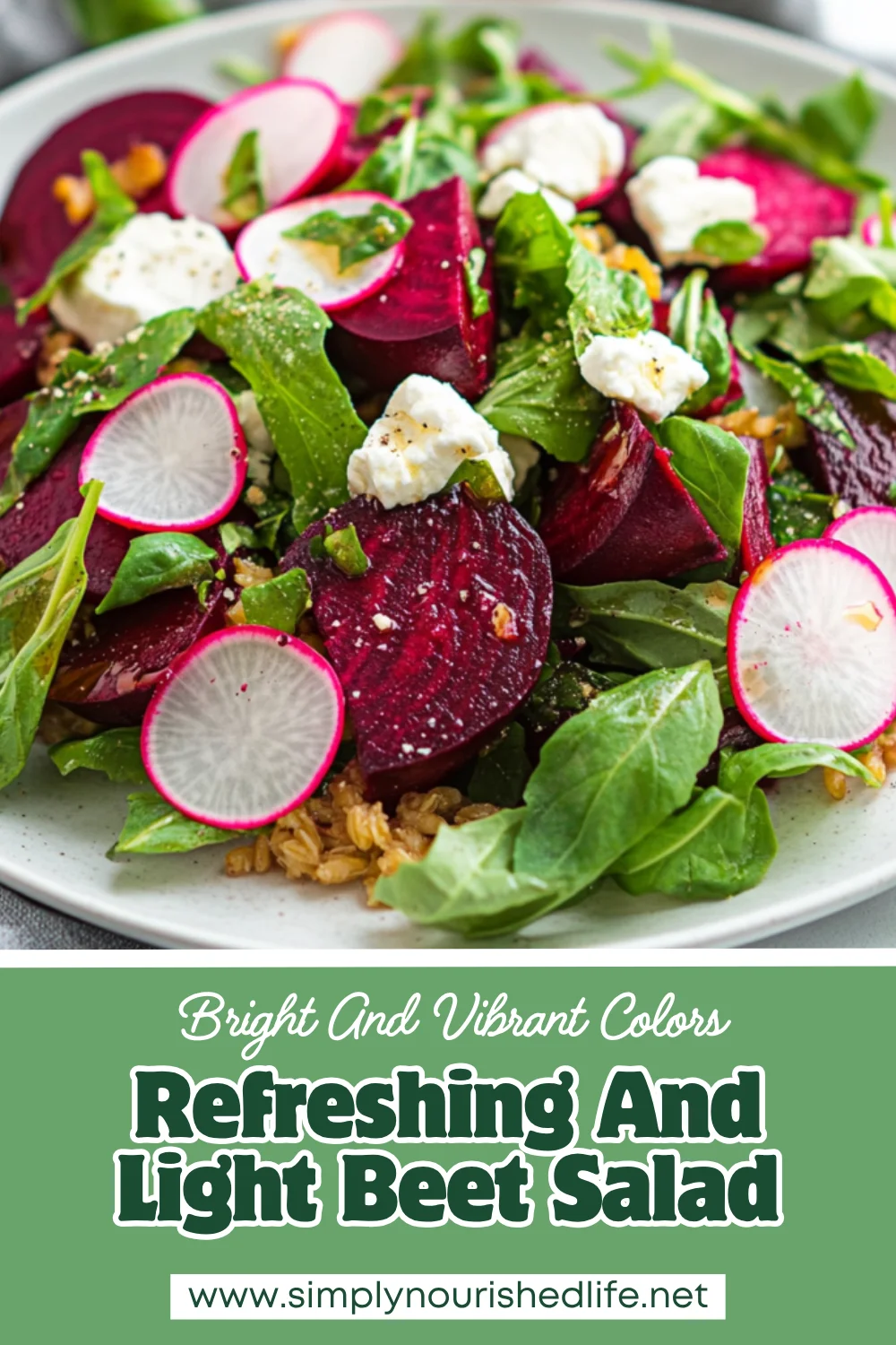 Beet Salad With Goat Cheese And Farro