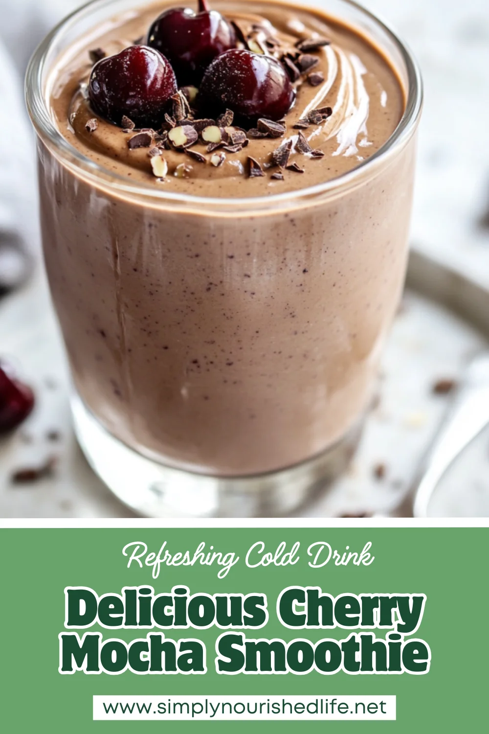 Cherry Mocha Smoothie