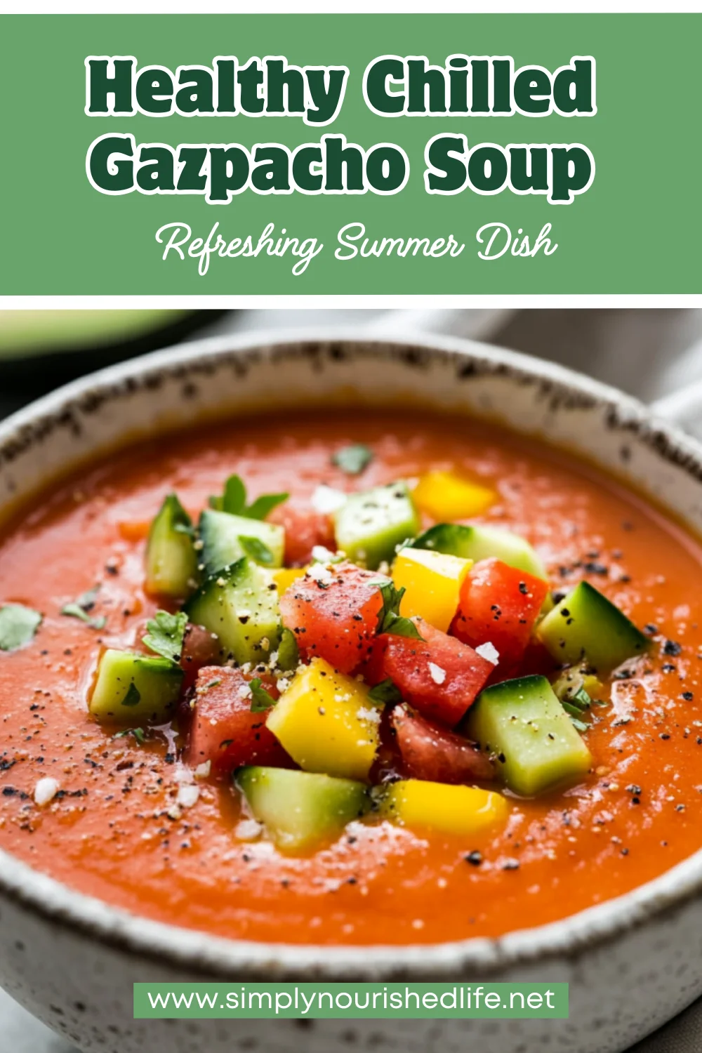 Chilled Gazpacho Soup