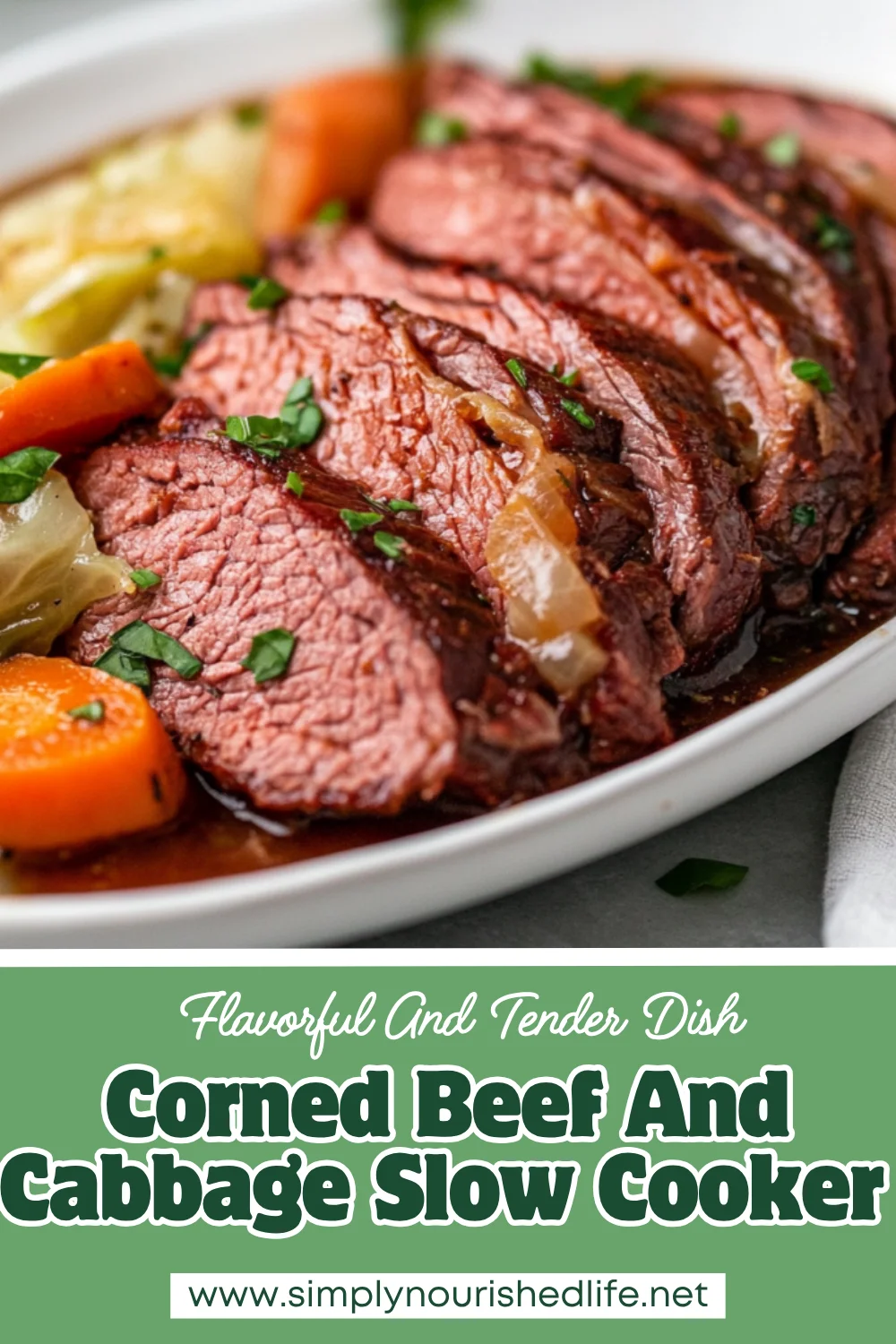 Tender Corned Beef And Cabbage Slow Cooker Recipe For A Healthy Meal 1 Corned Beef And Cabbage Slow Cooker