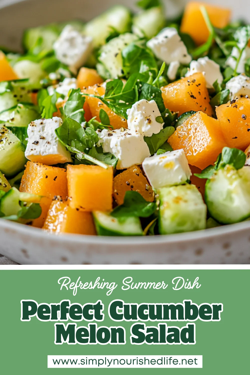 Cucumber Melon Salad