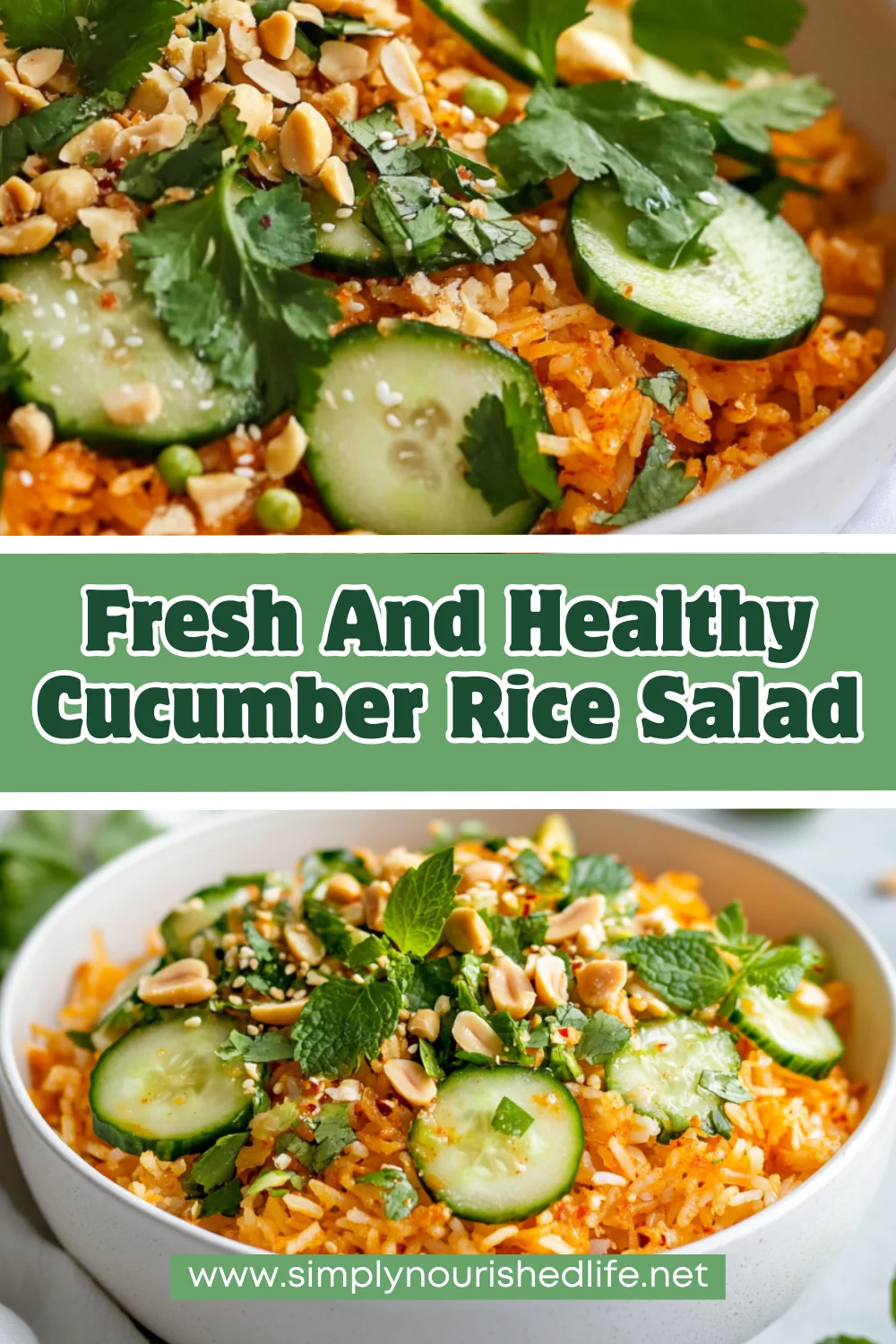 Cucumber Rice Salad With Crispy Rice And Tangy Gochujang Dressing 1 Cucumber Rice Salad