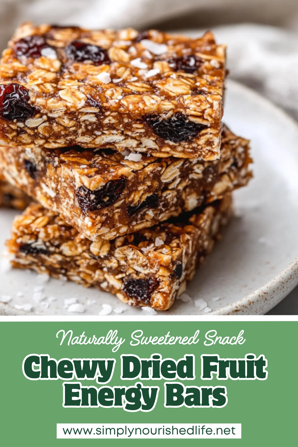 Dried Fruit Energy Bars