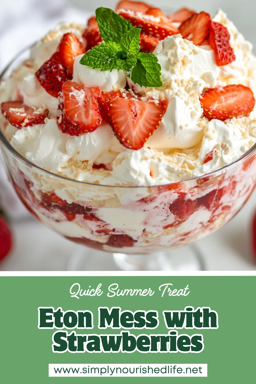 Eton Mess With Strawberries