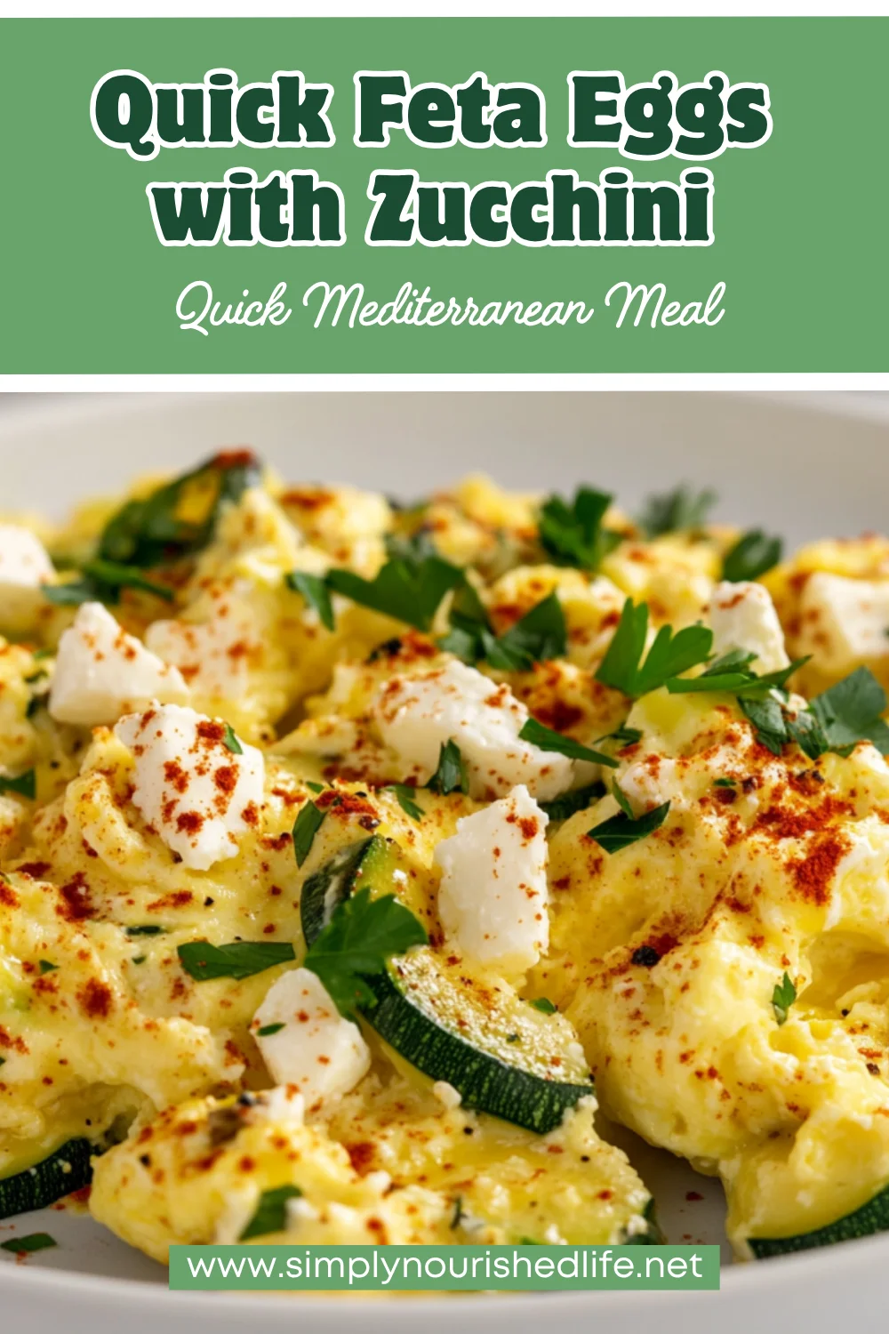 Feta Eggs With Zucchini: A Quick And Healthy Breakfast Recipe 1 Feta Eggs With Zucchini