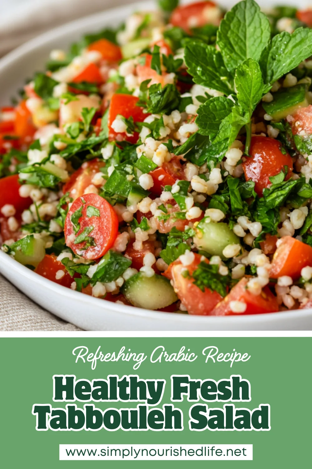 Fresh Tabbouleh Salad 