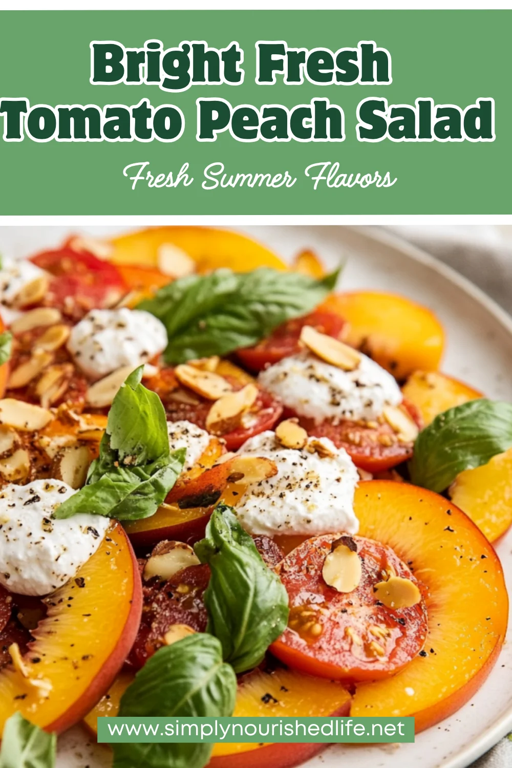 Fresh Tomato Peach Salad: A Healthy Summer Delight 1 Fresh Tomato Peach Salad