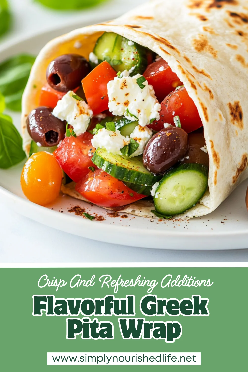 The Ultimate Greek Pita Wrap Recipe: Quick, Healthy, Delicious 1 Greek Pita Wrap