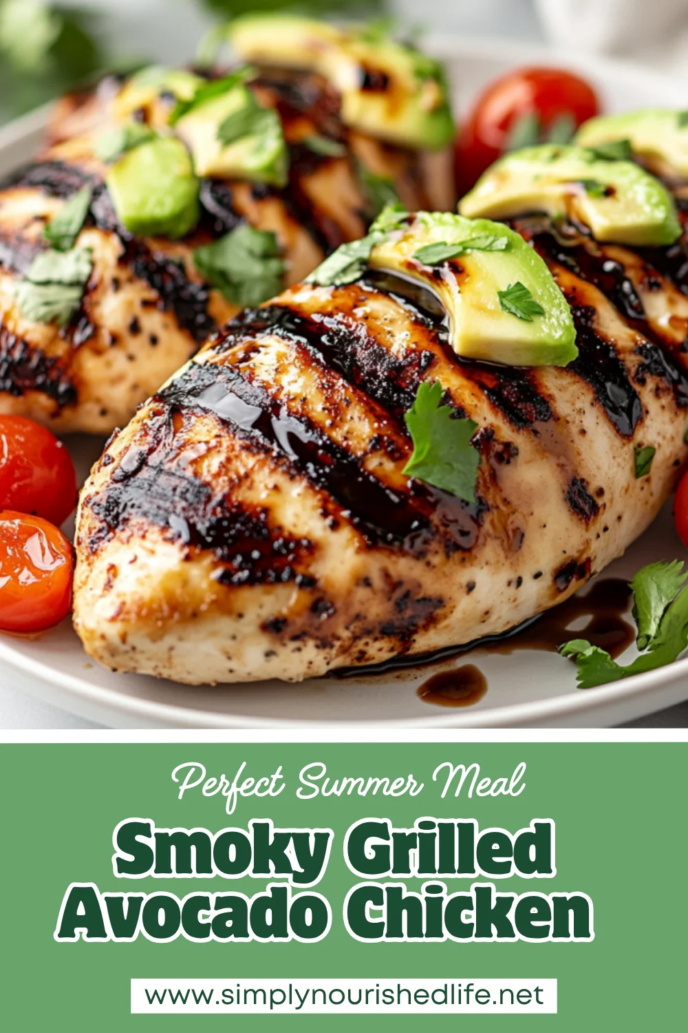 Grilled Avocado Chicken