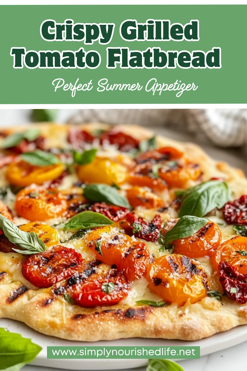 Grilled Tomato Flatbread