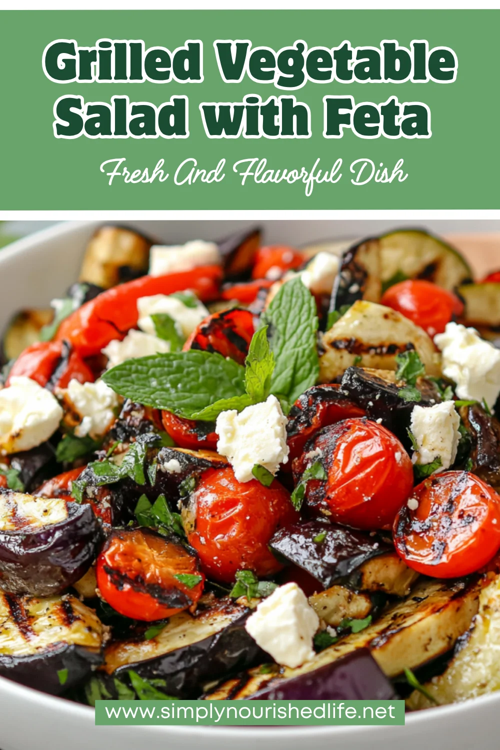 Grilled Vegetable Salad With Feta: A Healthy Summer Recipe 1 Grilled Vegetable Salad With Feta