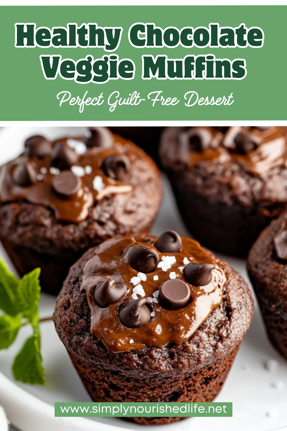 High Protein Chocolate Veggie Muffins