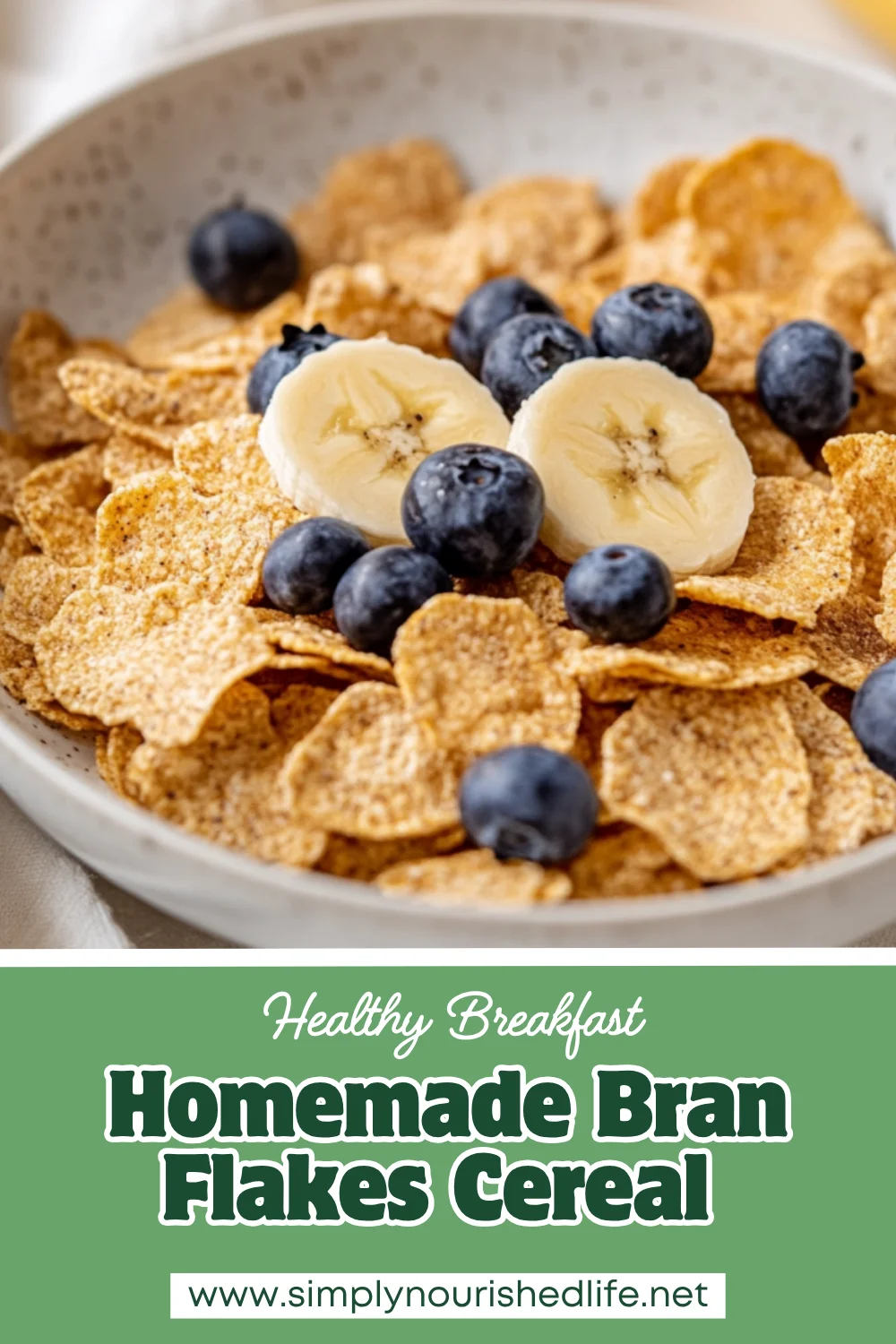 Homemade Bran Flakes Cereal – Healthy, Crunchy &Amp; Easy 1 Homemade Bran Flakes Cereal