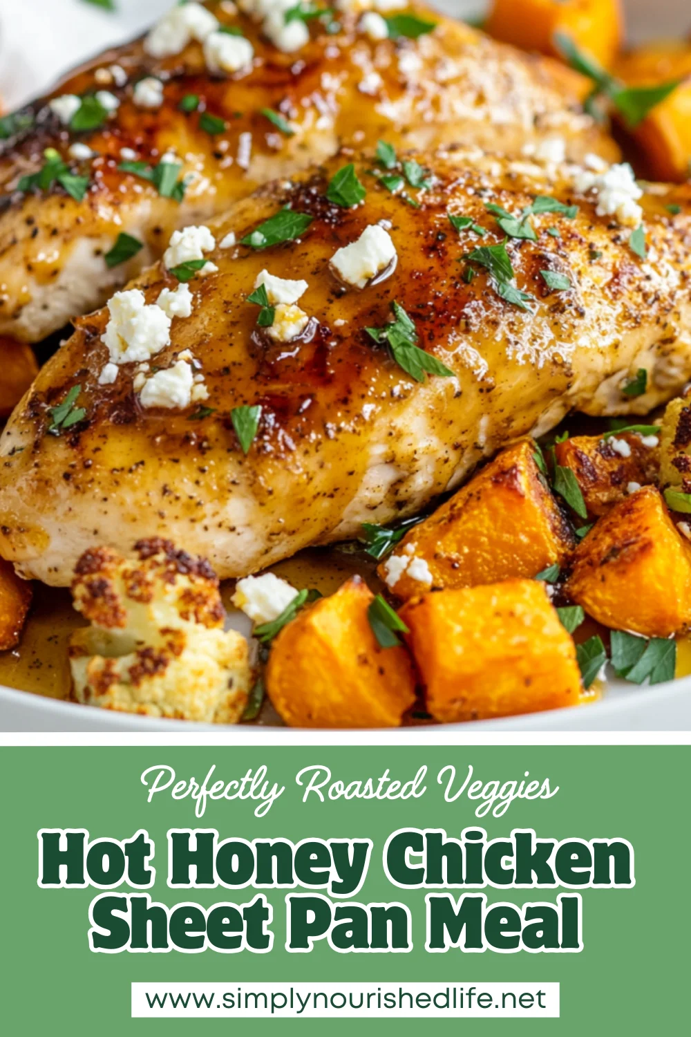Hot Honey Chicken Sheet Pan Meal