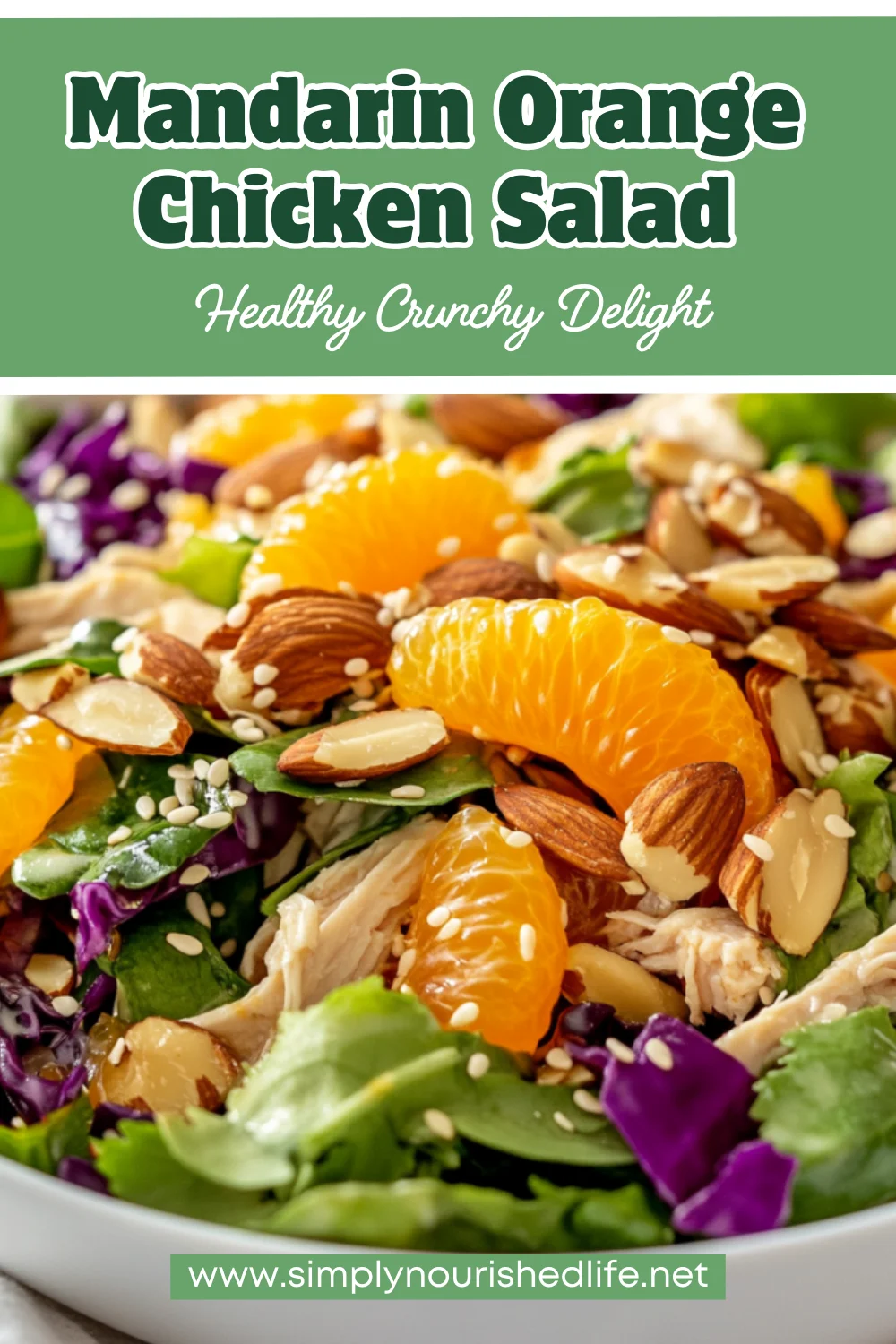 Mandarin Orange Chicken Salad Recipe For A Healthy, Flavorful Meal 1 Mandarin Orange Chicken Salad