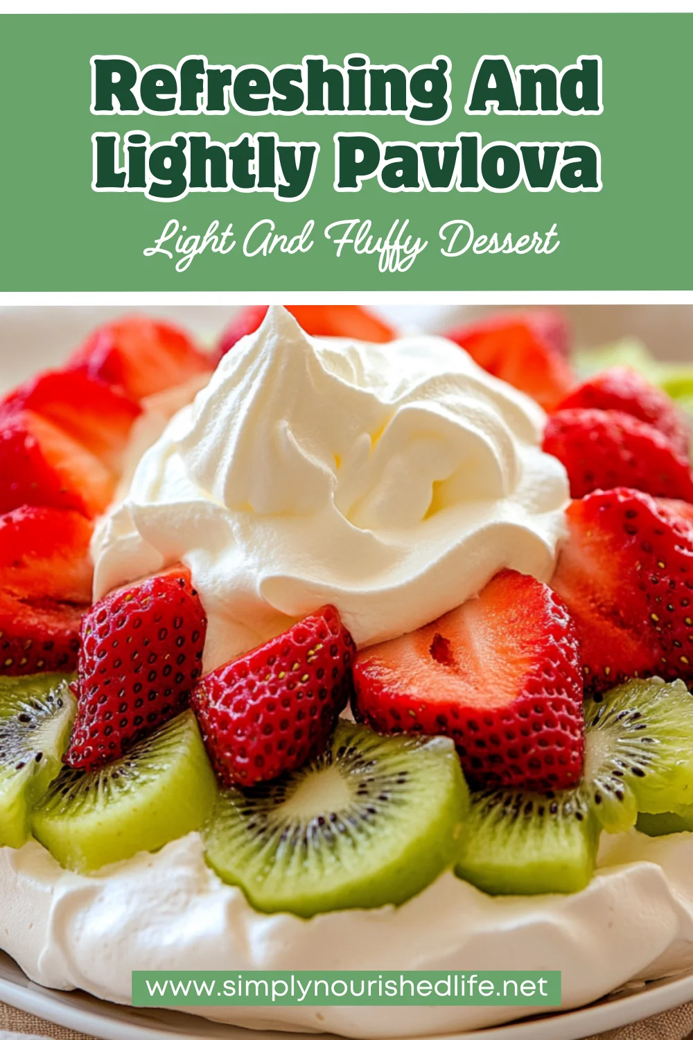 Pavlova Dessert