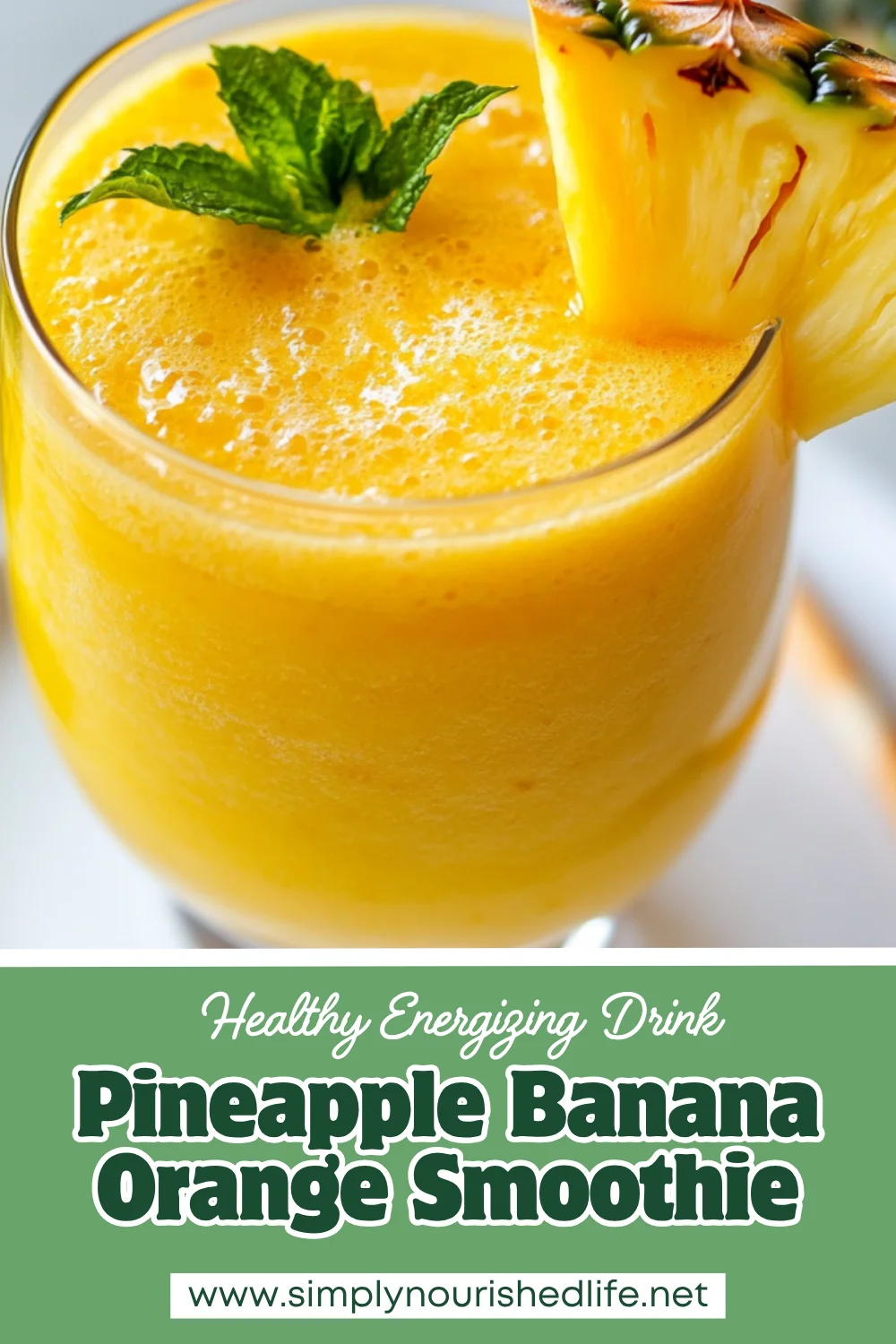 Pineapple Banana Orange Smoothie: A Healthy And Easy Recipe 1 Pineapple Banana Orange Smoothie