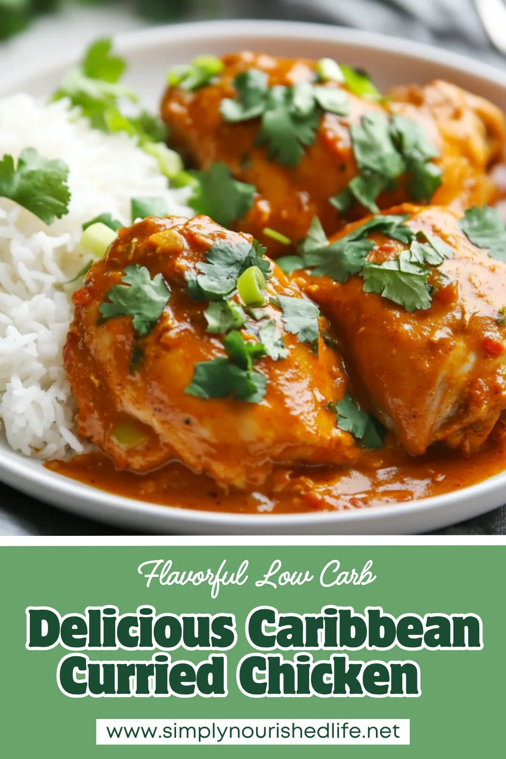 Slow Cooker Caribbean Curried Chicken - Healthy &Amp; Flavorful Recipe 1 Slow Cooker Caribbean Curried Chicken