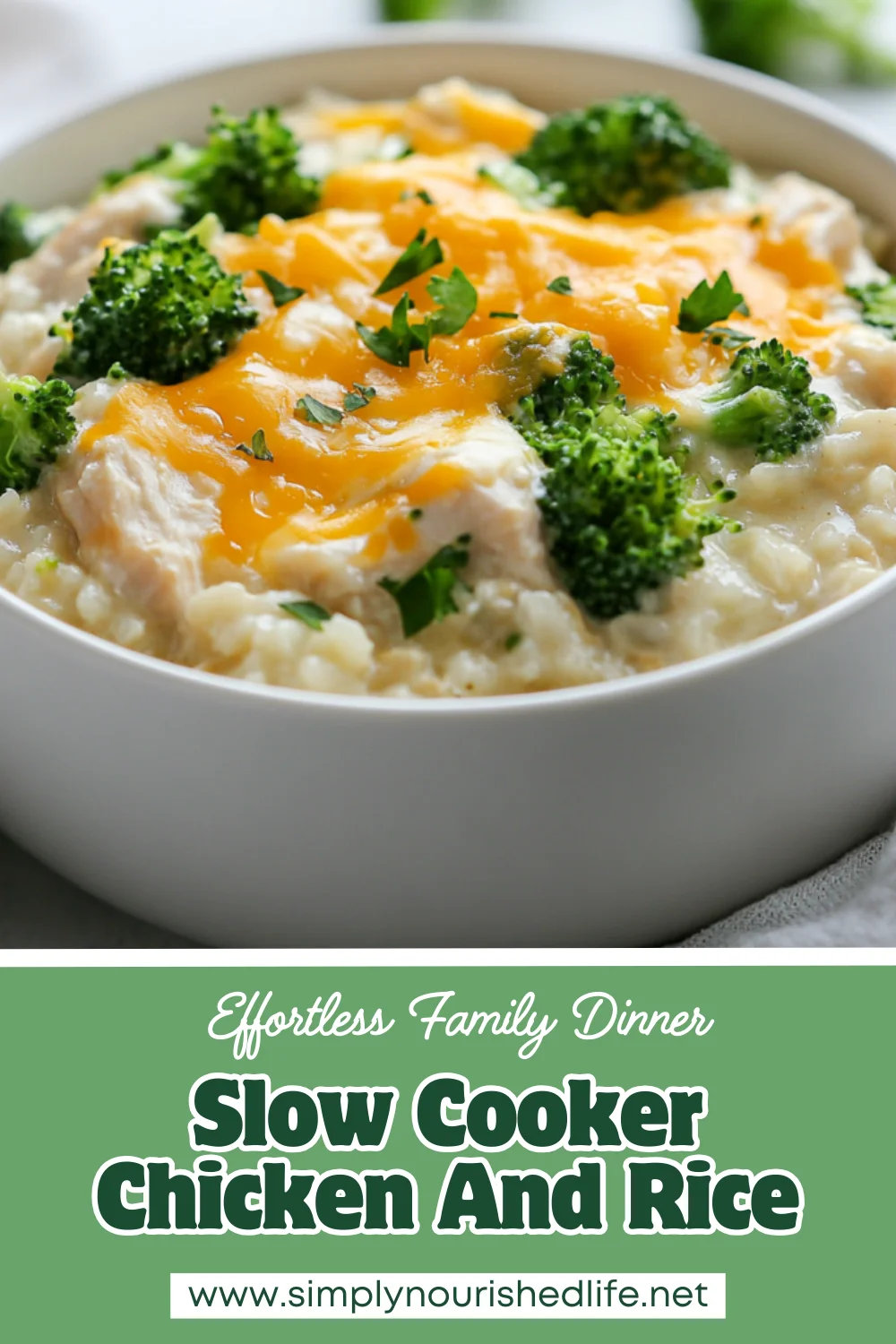 Slow Cooker Chicken And Rice: A Healthy, Flavorful One-Pot Meal 1 Slow Cooker Chicken And Rice