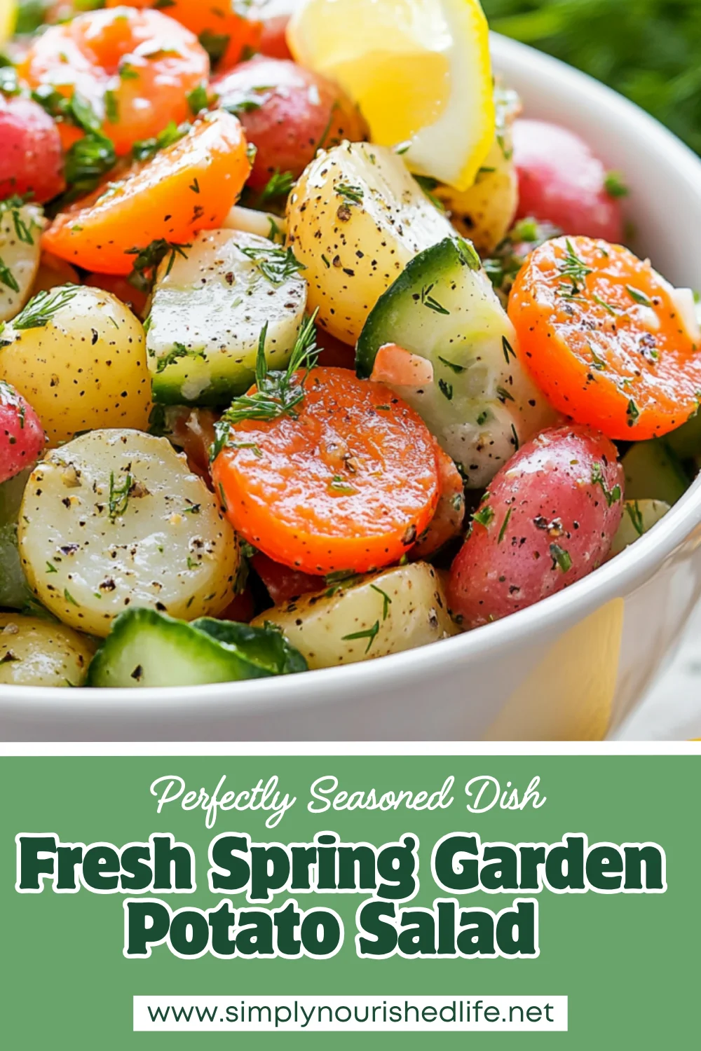 Spring Garden Potato Salad: Fresh, Healthy Side Dish Recipe 1 Spring Garden Potato Salad