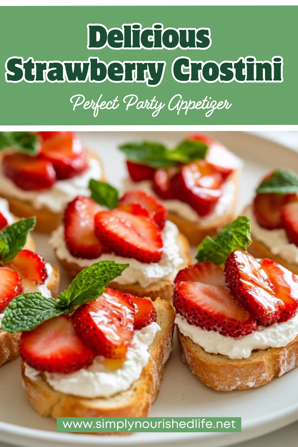 Strawberry Crostini 