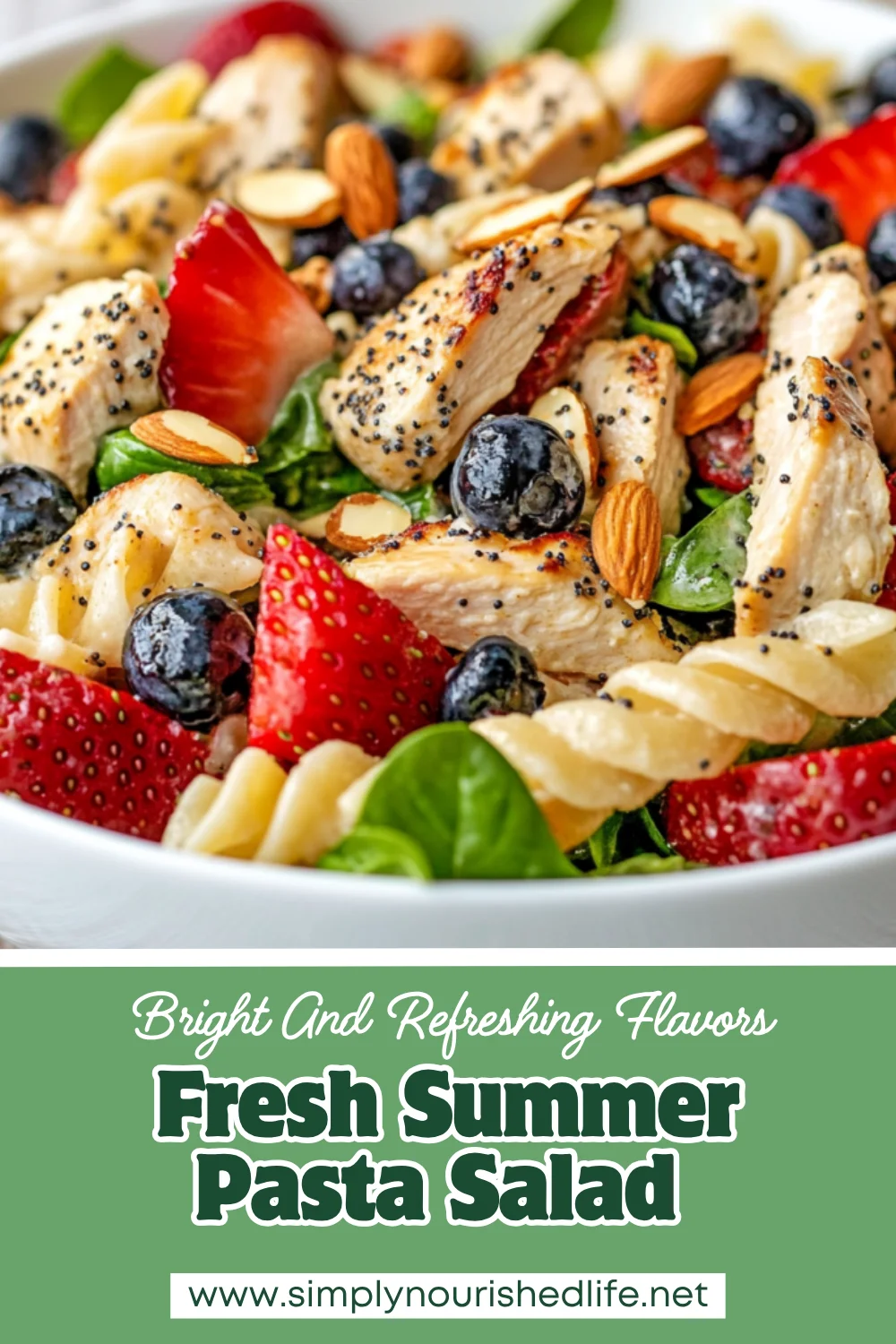 Summer Pasta Salad With Chicken And Berries – A Healthy, Flavor-Packed Dish 1 Summer Pasta Salad With Chicken And Berries