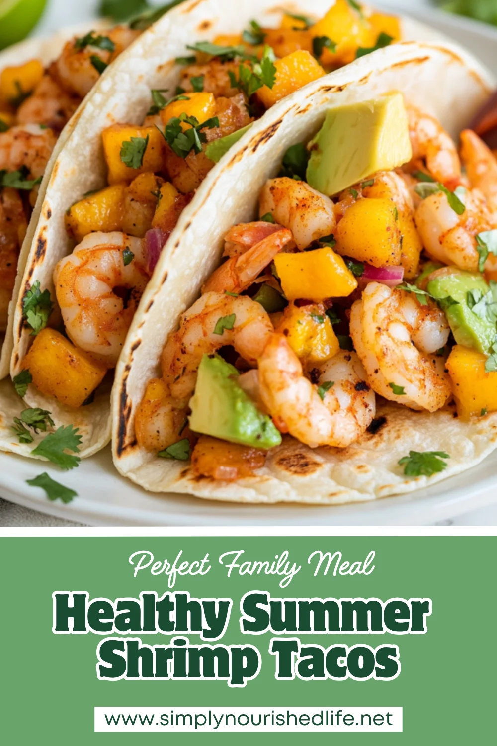 Summer Shrimp Tacos With Peach Salsa - Quick &Amp; Healthy 1 Summer Shrimp Tacos