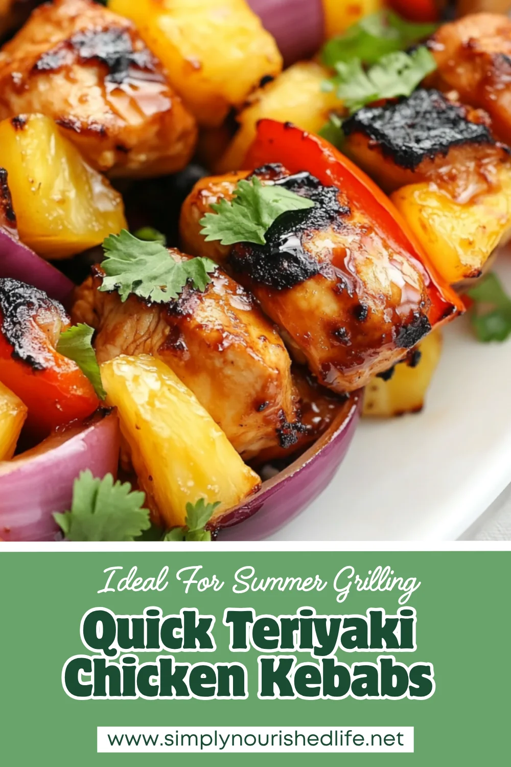Healthy Teriyaki Chicken Kebabs With Pineapple - Quick &Amp; Easy Recipe 1 Teriyaki Chicken Kebabs