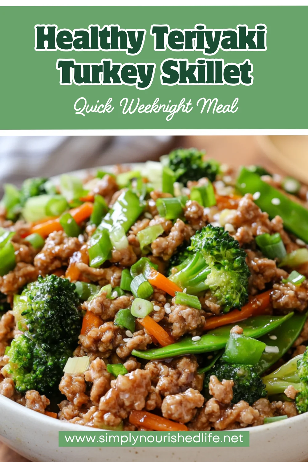 Quick And Healthy Teriyaki Turkey Skillet Recipe 1 Teriyaki Turkey Skillet