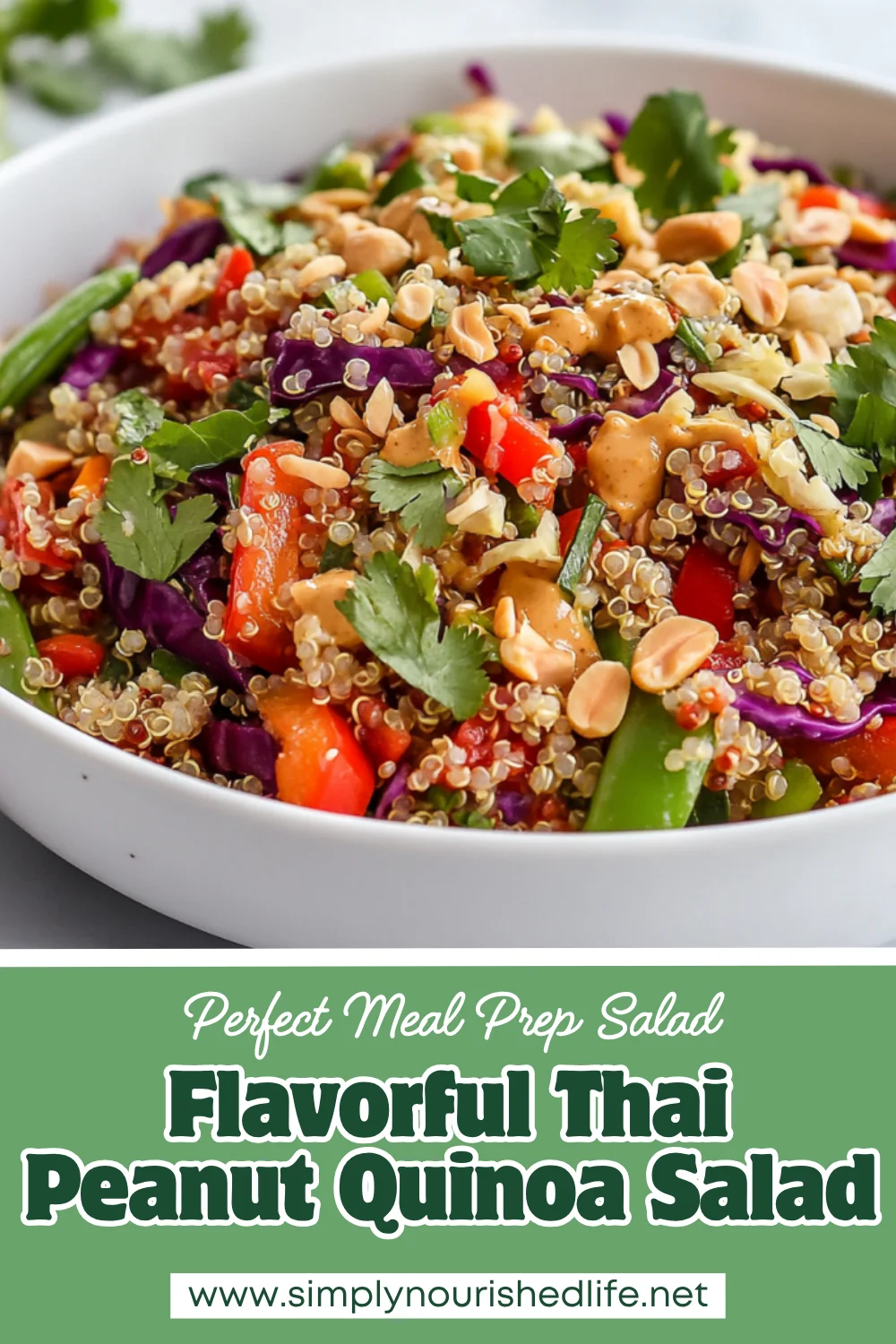 Thai Peanut Quinoa Salad: A Healthy, Flavor-Packed Recipe 1 Thai Peanut Quinoa Salad