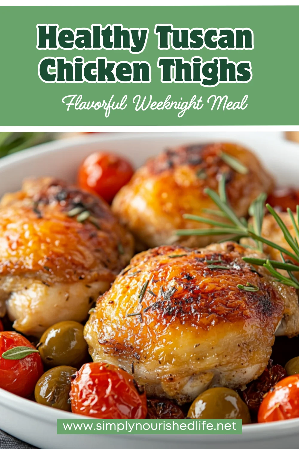 Tuscan Chicken Thighs