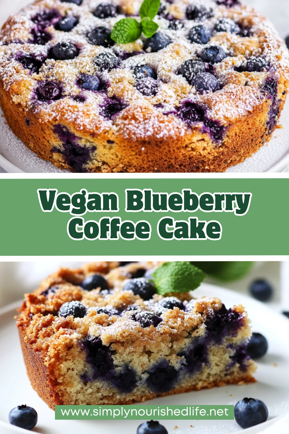 Vegan Blueberry Coffee Cake: A Healthy, Dairy-Free Delight 1 Vegan Blueberry Coffee Cake