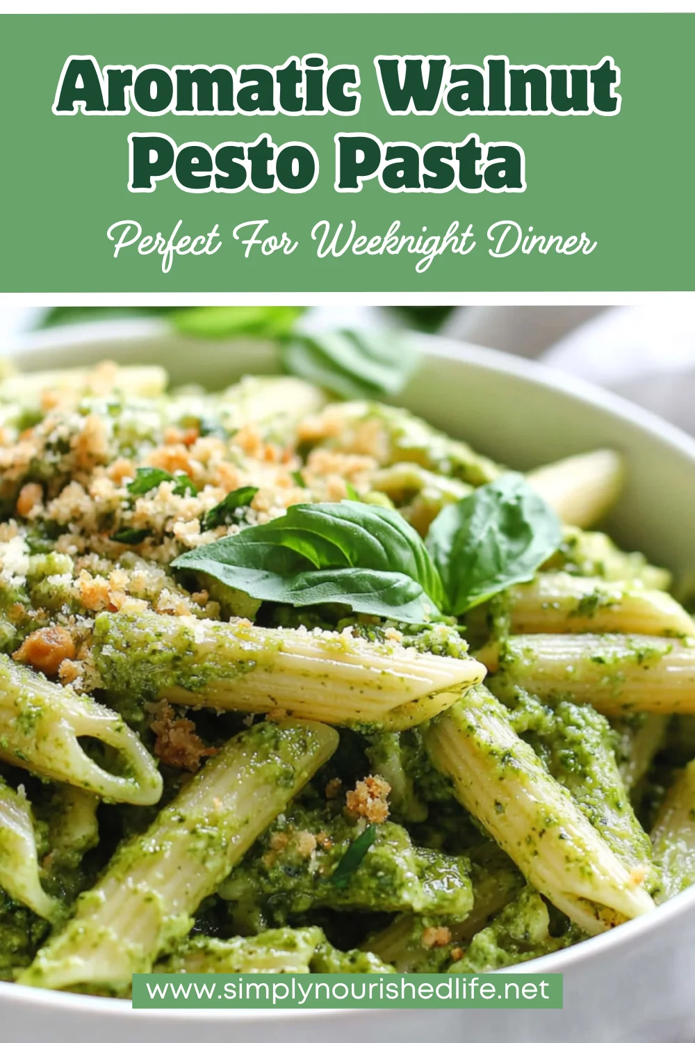 Walnut Pesto Pasta