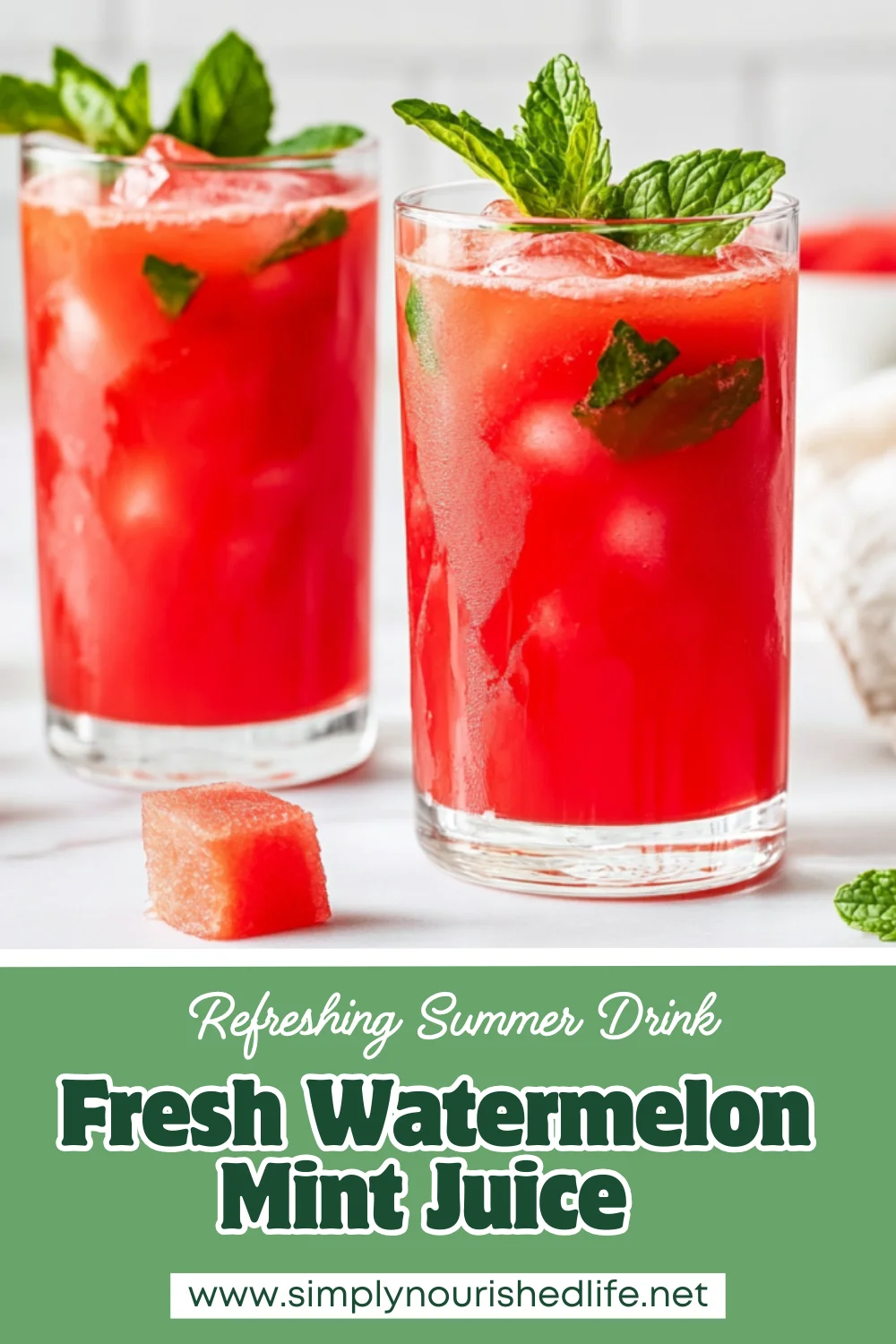 Watermelon Mint Juice