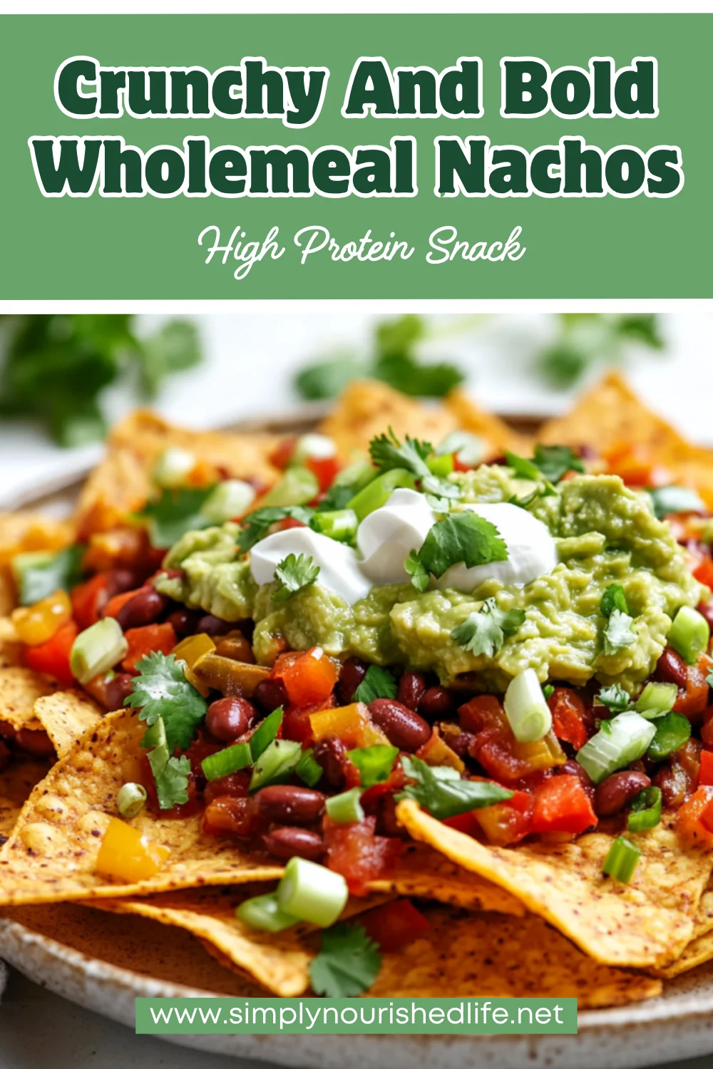 Wholesome And Healthy Wholemeal Nachos Recipe 1 Wholemeal Nachos