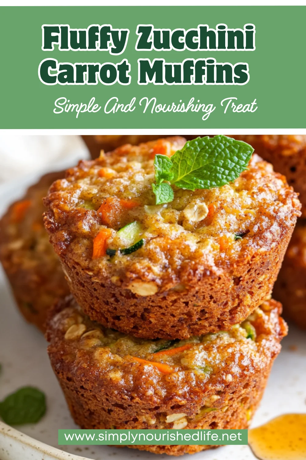 Zucchini Carrot Oatmeal Muffins For A Healthy Breakfast Boost 1 Zucchini Carrot Oatmeal Muffins