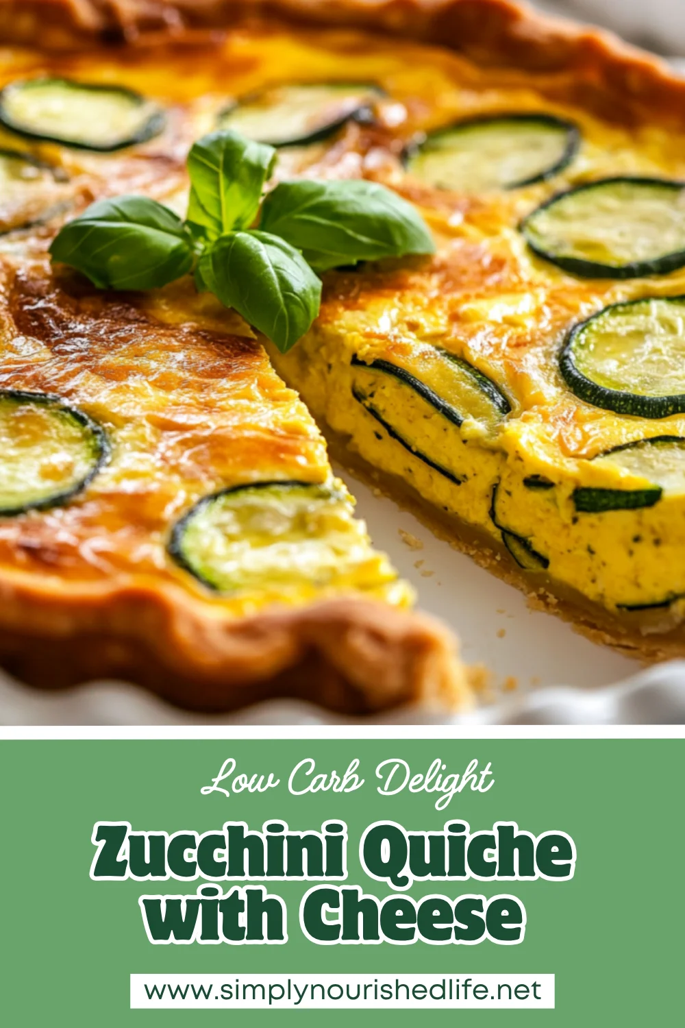 Zucchini Quiche With Cheese: Healthy, Easy &Amp; Delicious Recipe 1 Zucchini Quiche With Cheese